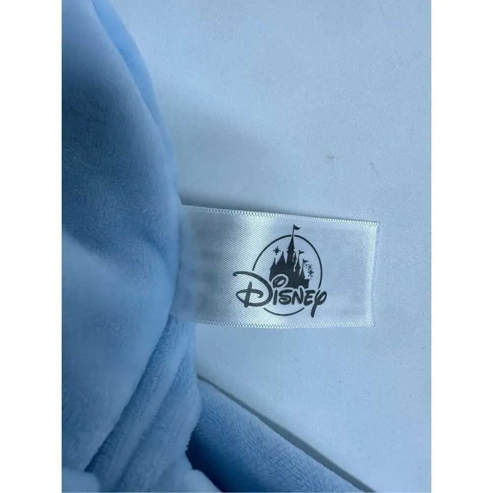Disney Parks Blue Hei Hei Moana Fleece Lined Chin Strap Baby Infant Hat EUC OS